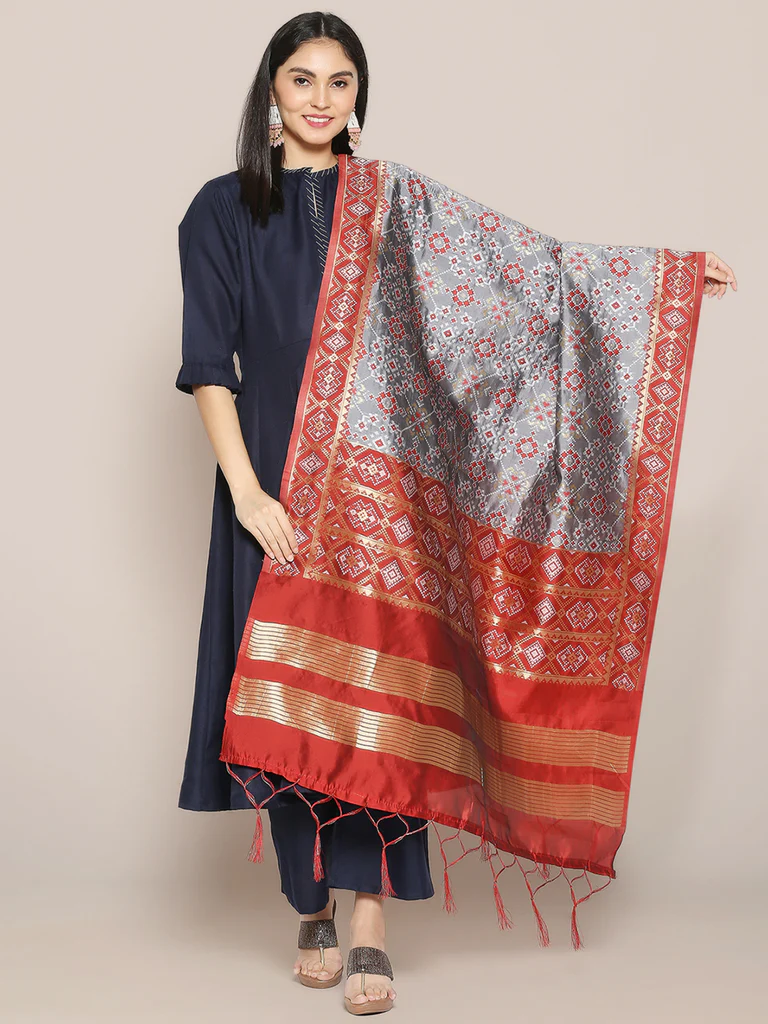 Banarasi Patola Silk Dupatta - Image 16