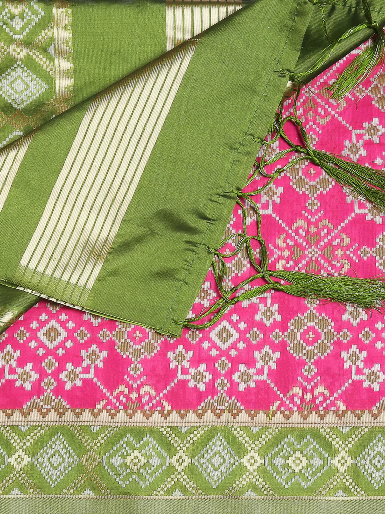 Banarasi Patola Silk Dupatta - Image 40
