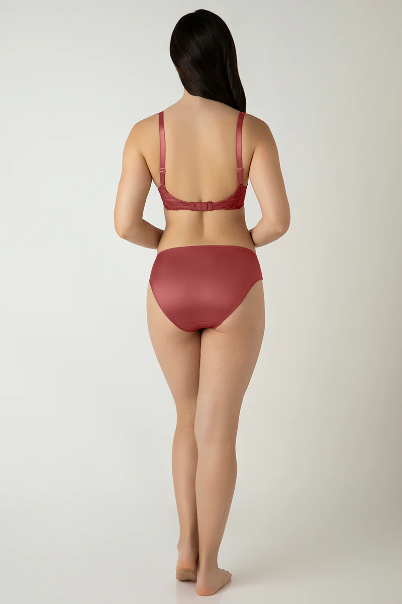 COWHIDE Glam Lace Padded Wired Balconette Bra - Image 6