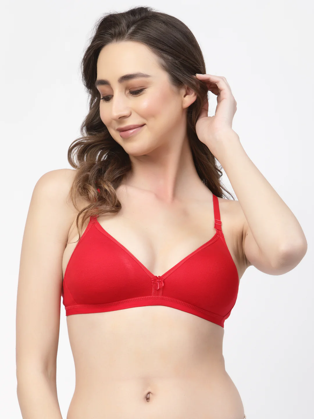 Women's Convertible Straps T-Shirt Bra Non Padded & Non-Wired Medium Coverage - Image 8