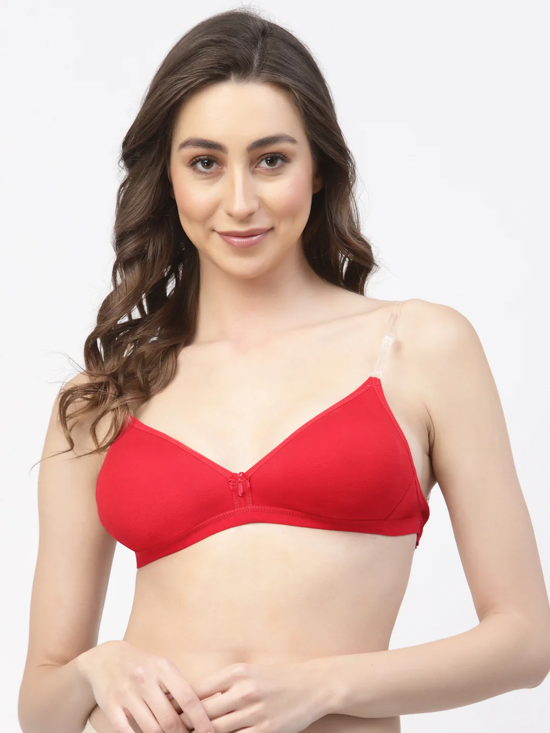 Women's Convertible Straps T-Shirt Bra Non Padded & Non-Wired Medium Coverage - Image 5