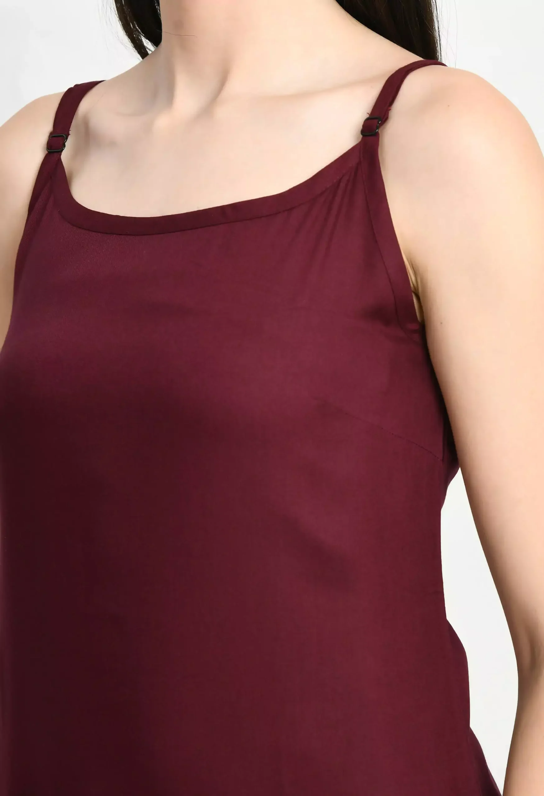 Ceren Pashmina Work Sleeveless Kurti - Image 3