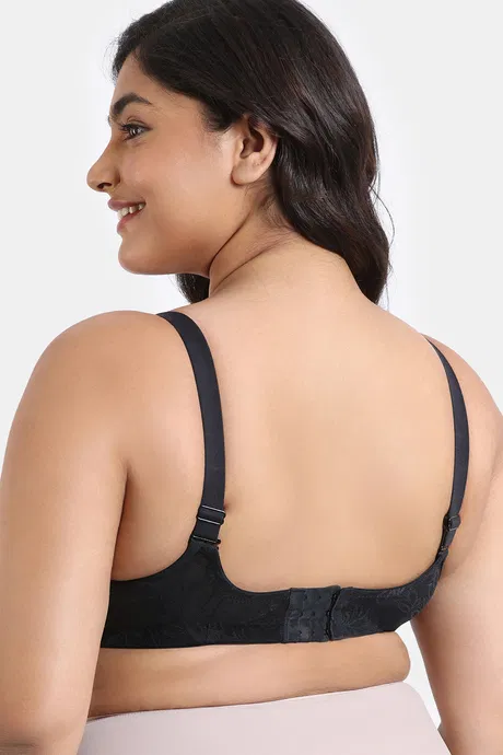 True Curv Lightly Lined Padded Non Wired Full Coverage Super Support Spacer Bra - Image 3